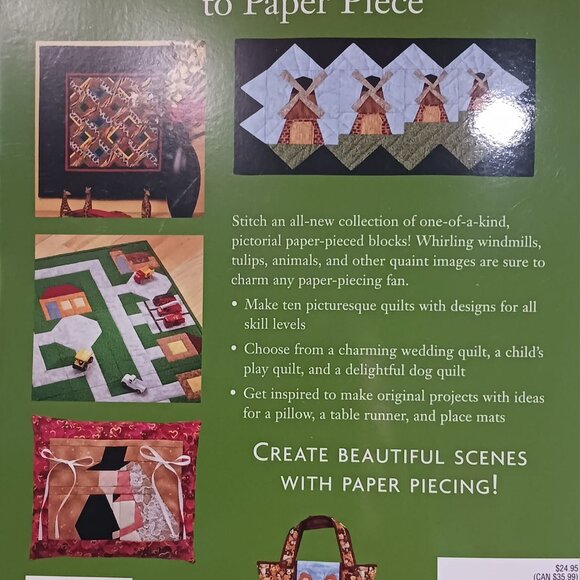 Fanciful Quilts to Paper Piece Book by Wendy Vosters - Picture 5 of 5